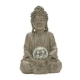 thumbnail image 2 of Estatua de Buda decorativa con luz Strade Fareast Limited 17,5 cm x 10 cm x 28 cm, 2 of 8