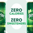 thumbnail image 6 of Perrier Lime Flavored Sparkling Water, 253.5 fl oz, 30 Pack Cans, 6 of 8