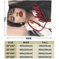 thumbnail image 4 of Selenas Blanket Flannel Fleece Blanket Ultra Soft Lightweight Throw Blanket for Bed Couch Living Room 40"X30", 4 of 6