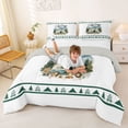 thumbnail image 3 of Catabedysis Watercolor Camping Full Size Comforter Sets,Camper Mountain Print Bedding Comforter Set For Boys,Multicolor,Light Gray Reversible,3 Pieces,1 Comforter and 2 Pillowcases, 3 of 7