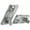 Grey, variant on For iPhone 13 Pro Max Sturdy Bracket Kickstand Magnetic Hybrid - Black
