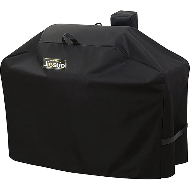 JIESUO Pellet Grill Cover for Camp Chef DLX 24, SmokePro 24, PG24, SG24, Woodwind Pellet Grills
