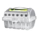 thumbnail image 5 of Caja de almacenamiento para sedal de pesca, caja de carrete de hilo, fácil de usar, con agujeros de silicona, portátil, 5 of 9
