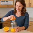 thumbnail image 2 of MasonJar Pour Spout & Juicer Lid, Leaking Proof Flip Cap with Handle, 2 of 5