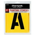 thumbnail image 2 of (3 pack) Chartpak Painting Stencil Set, A-Z Set/0-9, Manila, 35/Set, 2 of 4