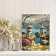 thumbnail image 2 of Qisvanset 12x16 Inch Vibrant Field Landscape Oil Painting Canvas Print Wall Art, 2 of 5