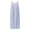 thumbnail image 7 of Aria Women's Lightweight Cotton Woven 50" Ballet Nightgown, Sizes XS-5X, 7 of 7