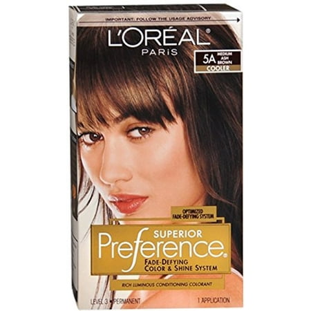 Superior Preference Fade Defying Color 5a Medium Ash Brown