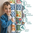 thumbnail image 3 of Pioneer Flower Floral Print Pattern Teens Curtains,Teens Insulated Curtains Set Of 2,Bedroom Essentials,Toddler Room Decor 42"x54", 3 of 5