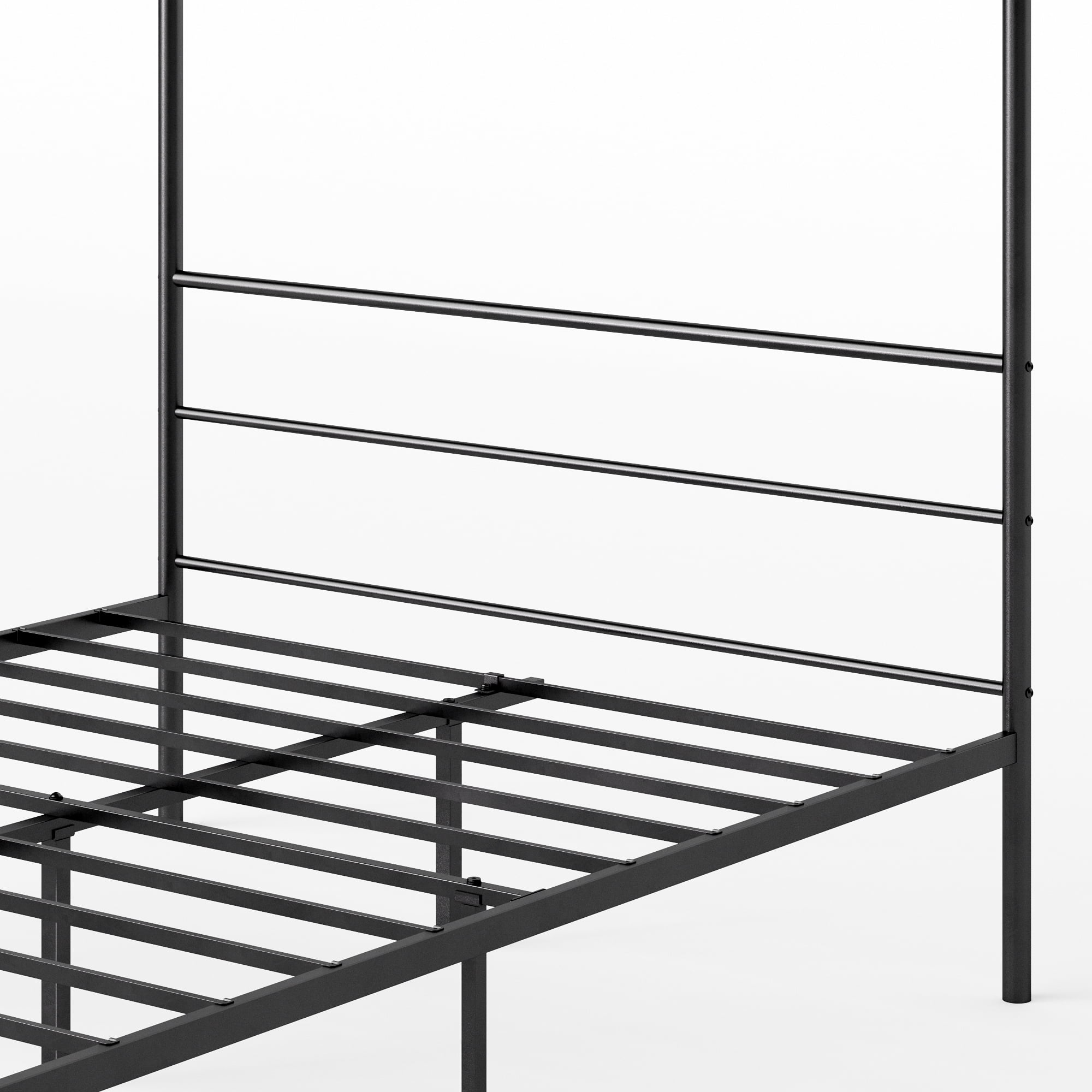 Zinus Seguro 72" Canopy Metal Platform Bed Frame, Full
