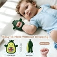 thumbnail image 4 of Baby Teething Toys Avocado, Silicone Rattle Teething Toys Baby Teether Sensory Toys for Grasping Chewing Sucking Hearing, 4 of 6
