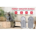 thumbnail image 3 of Conjunto de ropa Ferret, suéter Spartan Atlantic Ferret con correa, 3 of 7