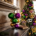 thumbnail image 5 of WWG 4 Pack Plastic Christmas Ball Ornaments, Multi Sized Hanging Tree Decorations with Loops, Indoor Holiday Party Decor, Christmas Tree Accessories, Christmas Decorations for Home, Xmas Ball Set, 5 of 7