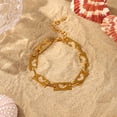 thumbnail image 3 of Qarigey de corazón hueco Festival de moda Cumpleaños Boda Compromiso Fecha Decoración Cadena de mano Joyería para mujer Damas Ropa, zapatos y accesorios Miscelánea Qarigey AP018151-00, 3 of 6