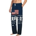 thumbnail image 6 of Logiee Happy Veterans Day Print Pajama Pants for Men,Men’s Pajama Bottoms,Mens PJ Pants with Pockets & Button Fly-Large, 6 of 6