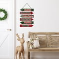 thumbnail image 2 of Excello Global Products Hanging Arrow Christmas Sign - North Pole - EGP-HD-0437-B, 2 of 5