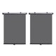 thumbnail image 1 of 2pcs Car Side Window Sunshade Retractable UV Sun Protection Car Window Curtains, 1 of 3