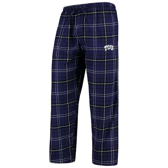 Men's Concepts Sport Purple/Black TCU Horned Frogs Ultimate Flannel Pants