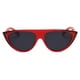 thumbnail image 1 of Gafas de terre de gato para mujer Lentes de gradiente clásico Tonos de moda vintage Gafas tamaño 400 , marco rojo y lente gris negro, se describe BLESIY Gafas de sol de la moda de las mujeres, 1 of 6