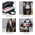 thumbnail image 3 of Yiaed Cute Prairie Cow Print Lightweight Backpack Travel Backpacks Hiking Daypack for Women Men, 3 of 5