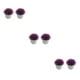 thumbnail image 3 of Lote de 2 pastos artificiales Naiovety para decoración estilo impactante con mínimo esfuerzo maceta duradera adorno de bonsái Loto rojo, 3 of 6