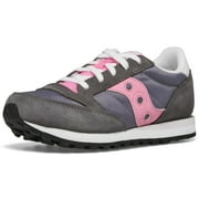 Saucony Jazz Original Sneaker, Grey/Pink, 6 US Unisex Big Kid