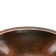 thumbnail image 4 of Premier Copper Products BSP3-LO19FDB Oval Under Counter Sink with Vessel Faucet, 4 of 4