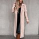 thumbnail image 4 of Puntoco Otoño e Invierno mujeres Casual tops abrigo de manga larga traje cuello sólido cárdigan botones Nizi abrigo tops cortavientos Puntoco Puntoco-5442, 4 of 9