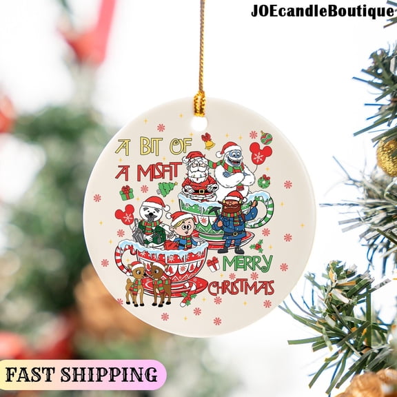 Misfit Toys Christmas Ornament, A Bit Of A Misfit Ornament, Rudolphs The Red Nosed Reindeer Ornament, Christmas Decor, Christmas Gifts