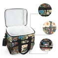 thumbnail image 6 of FORMRS Insulated Cooler Bag 24 Cans Capacity Soft Leakproof Lunch Box with Side Pockets, Floral Garden, 6 of 7