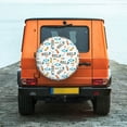 thumbnail image 6 of Haiem Spare Tire Cover , Wheel Cover with Golfing Clubhouse printed, Camper Spare Tire Cover Fit for Jeep Wrangler Rv SUV Truck Travel Trailer-14 inch, 6 of 6