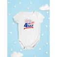 thumbnail image 3 of July 4Th Independence, Day Bodysuit Infant -Image by Shutterstock,  24 Months, 3 of 4