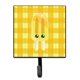 thumbnail image 1 of ""Caroline'S Treasures Ice Pop Popcicle Face Gingham Amarillo Gancho De Pared Pequeño Multicolor"", 1 of 1