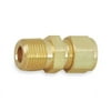 Male Connector, Pipe And Tube 1/2In, Brass