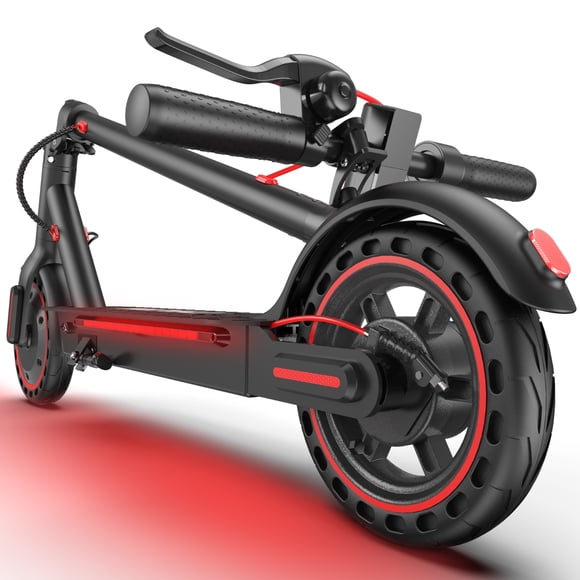 Electric scooters for adults, 22 cm Tire, Max 31 km and 31 km/h, 550W Foldable E Scooter with Side Light & APP