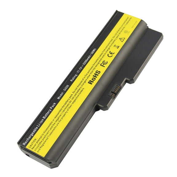 Battery for Lenovo 3000 N500 G430 G450 G455 G530 G550 G555 57Y6527 57Y6528 42T4586 42T4728 42T4585 42T4727 L06L6Y02 L08L6C02 L08L6Y02 [11.1V/5200mAh/58Wh]