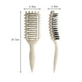 thumbnail image 3 of Curl Defining Brush,2024 Curly Hair Brush,Vented Hair Brush for Detangling, Shaping and Defining Curls For Women and Men Less Pulling (Beige), 3 of 4