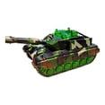 thumbnail image 2 of Fiudx Liquidación de ofertas flash Tanque Pequeño Para Niños, Efectos De Luz Y Sonido, Torreta Manual, Tanque Universal, Tanque Militar De Juguete, 2 of 7