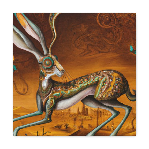 Jackrabbit Dreamscape - Canvas