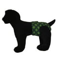 thumbnail image 2 of Barkertime Green Double Dots Water-Resistant Washable Dog Diaper - Made in USA, 2 of 7