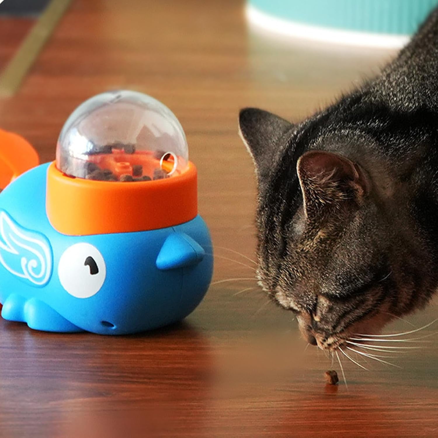 Interactive Treat Dispenser Toy,Dog Puzzle Toy, Duck Design Treat Dispenser Feeder for Mental Stimulation and Slow Eating in Indoor and Outdoor Play