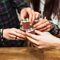 thumbnail image 2 of Lot de 6 Gobelets à Shooter en Métal pour Suspendre des Verres à Shooter en Acier Inoxydable avec Chaîne Verre à Shooter 30 ml Gobelet à Shooter pour Fêtes,A, 2 of 5