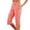 Pink Pants, variant on ANINEO Women Polka Dot Fashion Comfortable Casual Mid Waist Sport Pants Versatile Ladies Solid Color Summer Trousers