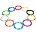 thumbnail image 1 of DIY Craft Making Material,10 Rolls Colored Aluminum Hand Made Accessories Color Aluminum Wire Luxury Finish, 1 of 14