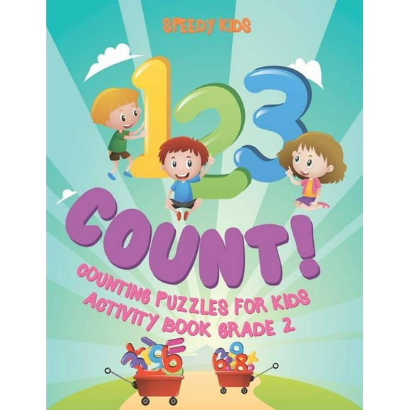 1, 2,3 Count! Counting Puzzles for Kids - Activity Book Grade 2, (Paperback)