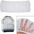 thumbnail image 4 of Couvre-cage à Oiseaux Filet de Protection Extensible pour Perruches, Blanc (Moyen), 4 of 5