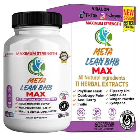 GreenVify Meta Lean BHB Max Daily Energy & Metabolic Support Supplement – BHB Mineral Blend for Active Lifestyle