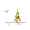 thumbnail image 3 of FB Jewels 14K Yellow Gold Wedding Bell Charm, 3 of 3
