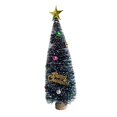 thumbnail image 2 of Mini Árbol de Navidad Perfecl Decoración Navideña Centro de Mesa Azul Verde 19cm, 2 of 8