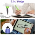 thumbnail image 4 of Stylo à bille en métal 2 en 1 avec stylet pour écran tactile, 50 pièces/lot, Logo personnalisé gratuit, cadeau publicitaire pour bureau et école, haute qualité, 4 of 4